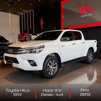 TOYOTA HILUX 2.8 SRX 4X4 CD 16V DIESEL 4P AUTOMÁTICO
